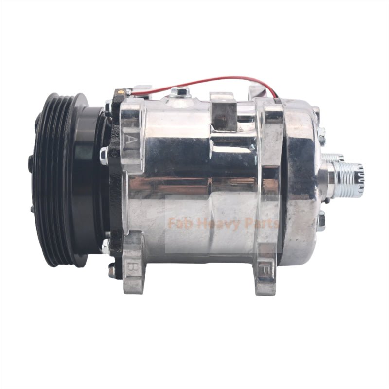 A/C Compressor 7363374 Aftermarket Replacement For Bobcat s550 s570 s590 s595 s630 s650 t550 t590 t595 t630 t650 e32 e35 e42 e45 e50 e55 e85 - Fab Heavy Parts