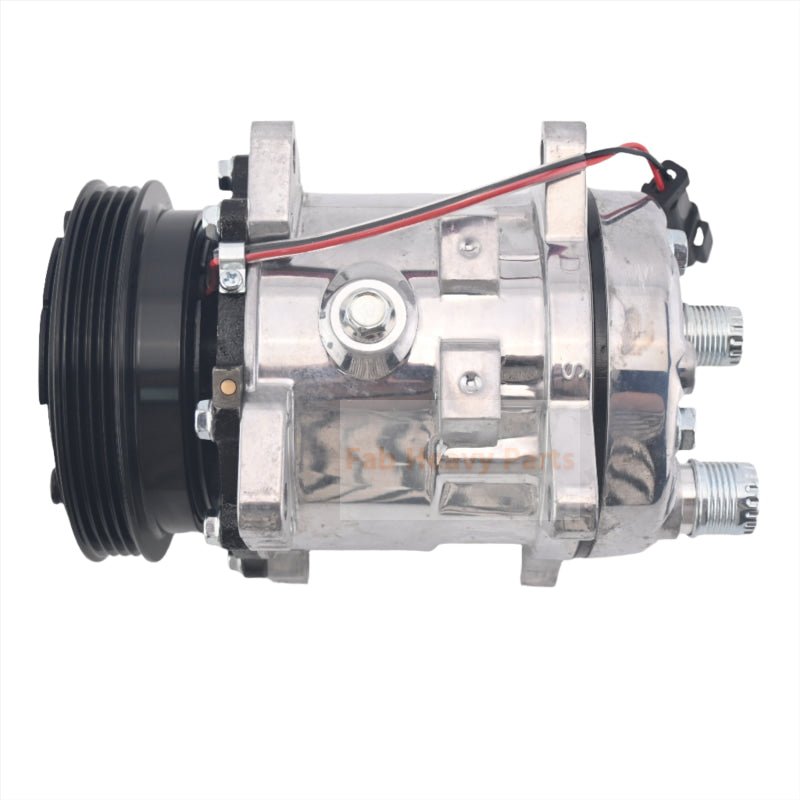A/C Compressor 7363374 Aftermarket Replacement For Bobcat s550 s570 s590 s595 s630 s650 t550 t590 t595 t630 t650 e32 e35 e42 e45 e50 e55 e85 - Fab Heavy Parts