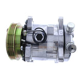 A/C Compressor 84322107 Fits for New Holland Fits CASE IH Skid Steer Loader 420 430 435 440 445 450 465 - Fab Heavy Parts