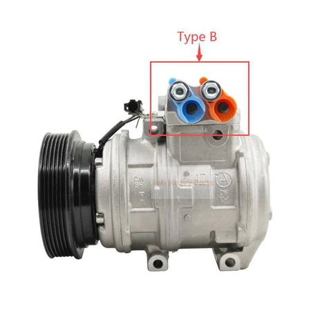 A/C Compressor 97701 - 2E300 Fits for Hyundai Tucson V6 2.7L 2005 - 2009 - Fab Heavy Parts