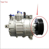 A/C Compressor Fits for Audi Q7 A8 R8 A6 S4 S5 4.2L 05 - 12 VW Touareg 4.2L - Fab Heavy Parts