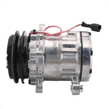A/C Compressor KHR3536 4615804 For John Deere 27D 35D 35G Hitachi ZX30UR - 2 ZX55UR - 3D - Fab Heavy Parts