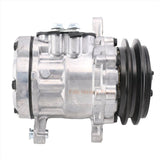 A/C Compressor KHR3536 4615804 For John Deere 27D 35D 35G Hitachi ZX30UR - 2 ZX55UR - 3D - Fab Heavy Parts
