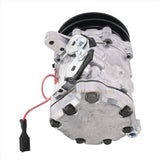 A/C Compressor KHR3536 4615804 For John Deere 27D 35D 35G Hitachi ZX30UR - 2 ZX55UR - 3D - Fab Heavy Parts