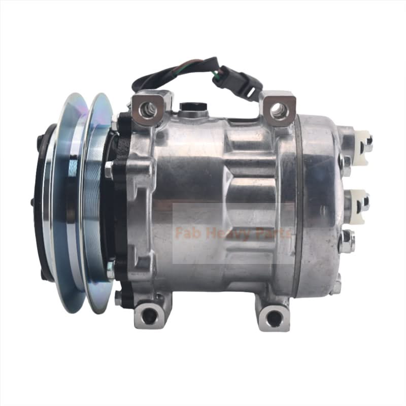 A/C Compressor LC91V00002F1, LC91V00002F3 fits Kobelco SK330 SK330 - 6E SK200 - 6 SK210 - 6E - Fab Heavy Parts