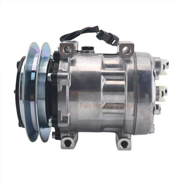 A/C Compressor LC91V00002F1, LC91V00002F3 fits Kobelco SK330 SK330 - 6E SK200 - 6 SK210 - 6E - Fab Heavy Parts