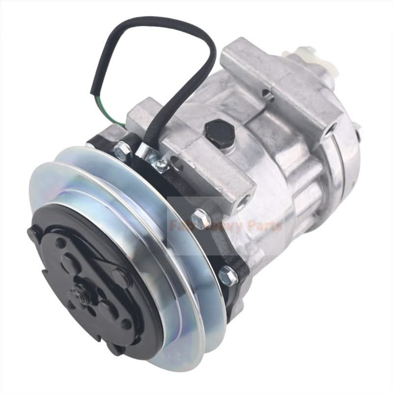 A/C Compressor LC91V00002F1, LC91V00002F3 fits Kobelco SK330 SK330 - 6E SK200 - 6 SK210 - 6E - Fab Heavy Parts
