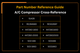A/C Compressor RE284680 Fits for John Deere Tractor Serie 5000/6000 5065M 5085M 6105M - Fab Heavy Parts