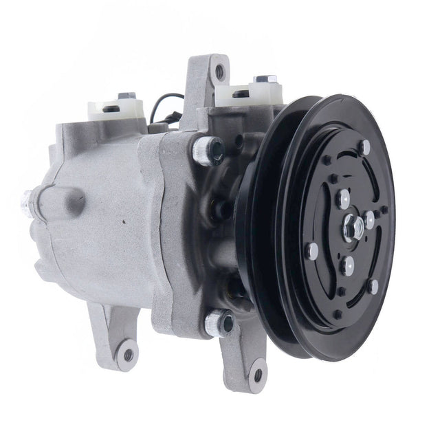 A/C Compressor SV07E RD451 - 93900 Fits for Kubota U35 - 4 U55 KX040 - 4 KX057 - 4 KX080 - 4 - Fab Heavy Parts