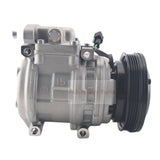 A/C Compressor w/ Clutch 2208 - 6013B Fits for Doosan DL200 DL220 DL250 DX140LC DX160LC - Fab Heavy Parts