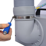 Portable Airbrush Spray Booth Kit Includes 3 Led Lights 4 Airbrush Holders and 1 Paint Holder