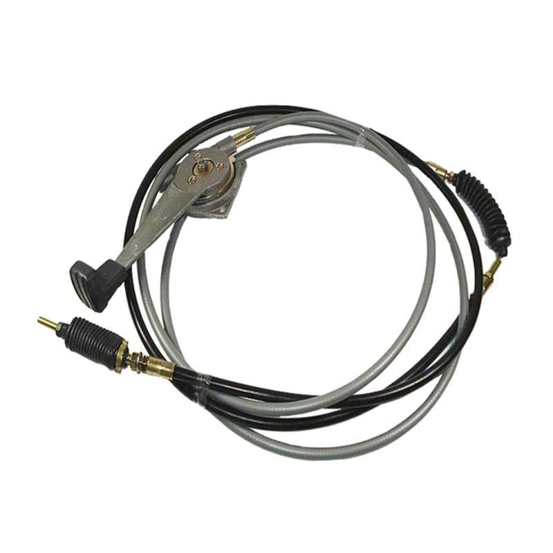 Accelerator Throttle Cable Assembly with Lever 910/48800 910/48801 91048801 Fits JCB - Fab Heavy Parts