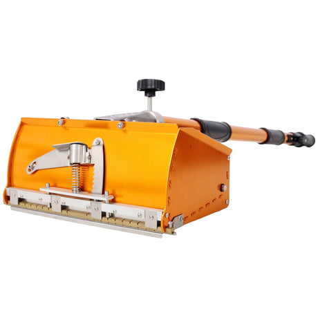 Adjustable Drywall Finishing Tool Plaster Box With Extendable Handel&1PC Mudguard&2PCS Stainless Steel Blade&1PC 12inch Metal Putty Scrape for Plasterboard Wallboard Sheetrock - Fab Heavy Parts