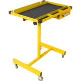 Adjustable Work Table with Drawer - Yellow - Fab Heavy Parts