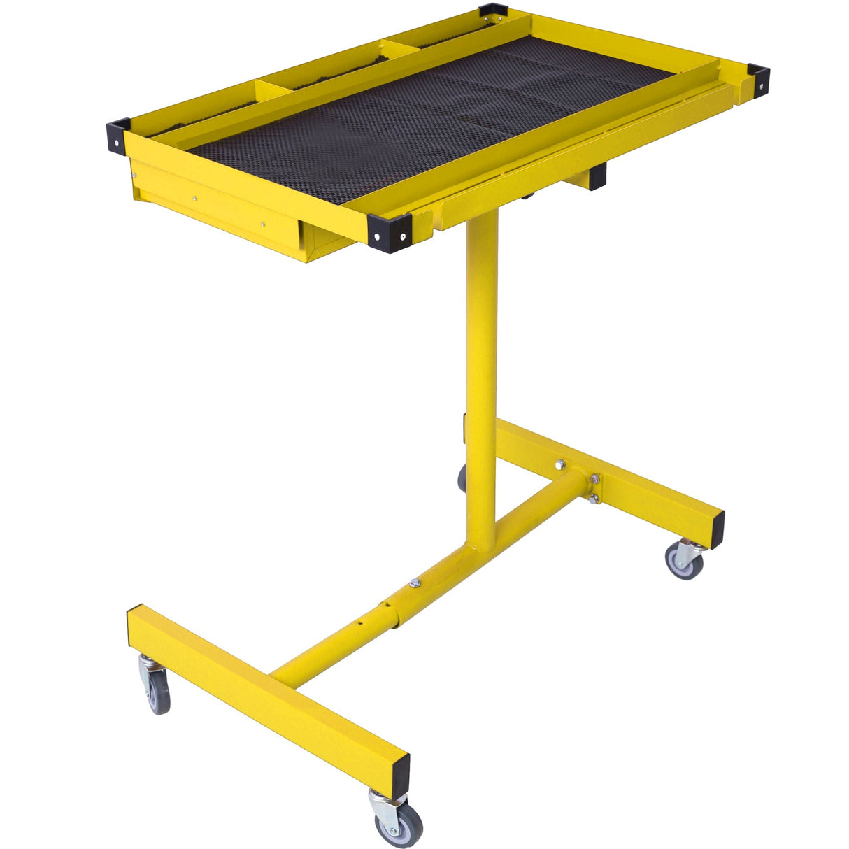 Adjustable Work Table with Drawer - Yellow - Fab Heavy Parts