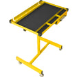 Adjustable Work Table with Drawer - Yellow - Fab Heavy Parts