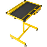 Adjustable Work Table with Drawer - Yellow - Fab Heavy Parts