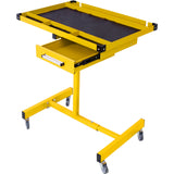 Adjustable Work Table with Drawer - Yellow - Fab Heavy Parts
