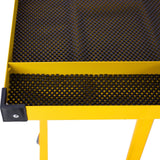 Adjustable Work Table with Drawer - Yellow - Fab Heavy Parts