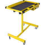 Adjustable Work Table with Drawer - Yellow - Fab Heavy Parts