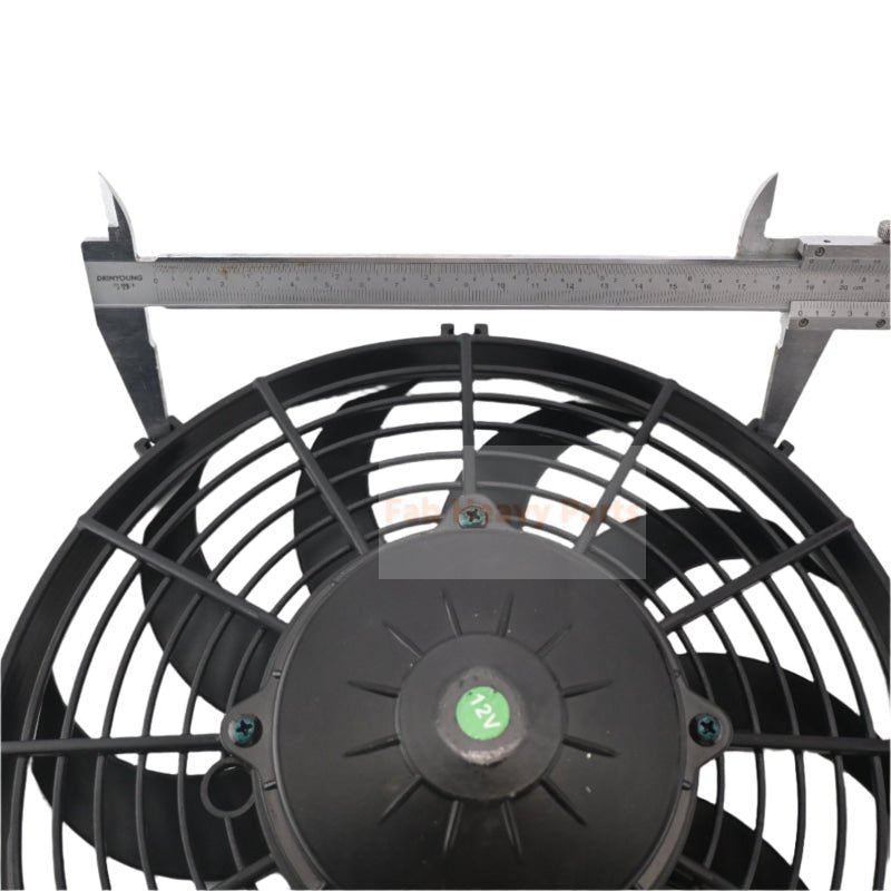 Aftermarket 30100435 VA11-AP7/C-57A 802CFM 12V 10" Low Profile Puller Fan for Automotive Cooling System - Fab Heavy Parts