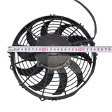Aftermarket 30100435 VA11-AP7/C-57A 802CFM 12V 10" Low Profile Puller Fan for Automotive Cooling System - Fab Heavy Parts