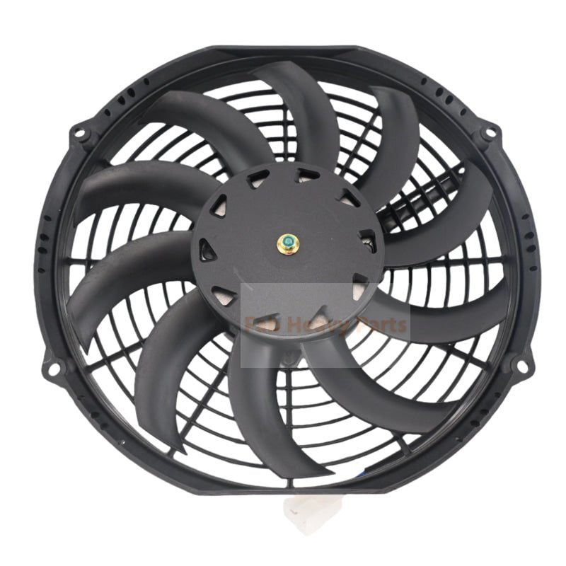 Aftermarket 30100435 VA11-AP7/C-57A 802CFM 12V 10" Low Profile Puller Fan for Automotive Cooling System - Fab Heavy Parts