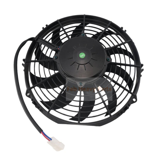 Aftermarket 30100435 VA11-AP7/C-57A 802CFM 12V 10" Low Profile Puller Fan for Automotive Cooling System - Fab Heavy Parts