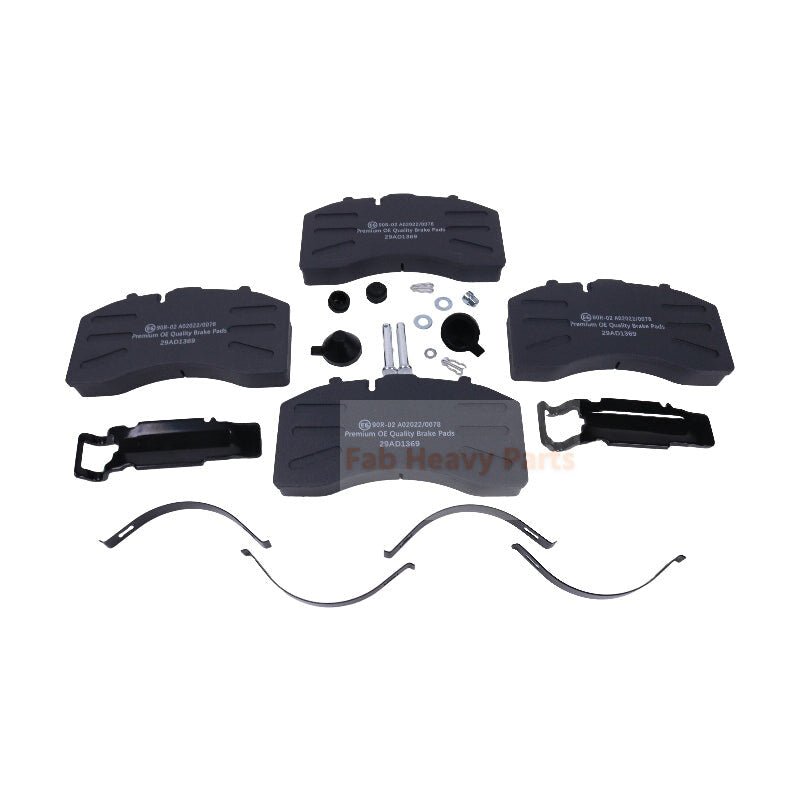 Aftermarket Bendix K129276 K129276BXW Air Disc Brake Pad Repair Kit for Truck Tractor - Fab Heavy Parts