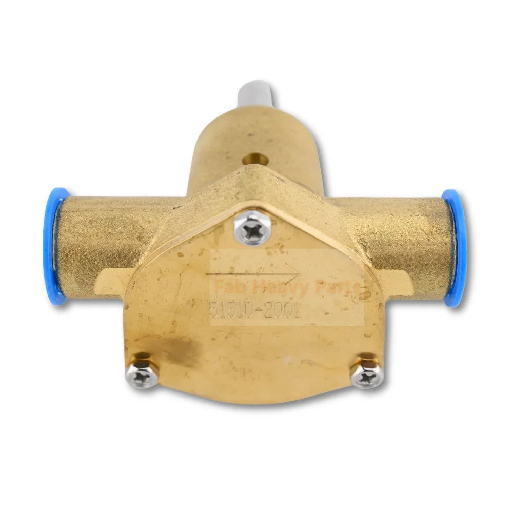 Pompa acqua di mare con girante flessibile in bronzo Jabsco 51510-2001 F35B-8 aftermarket