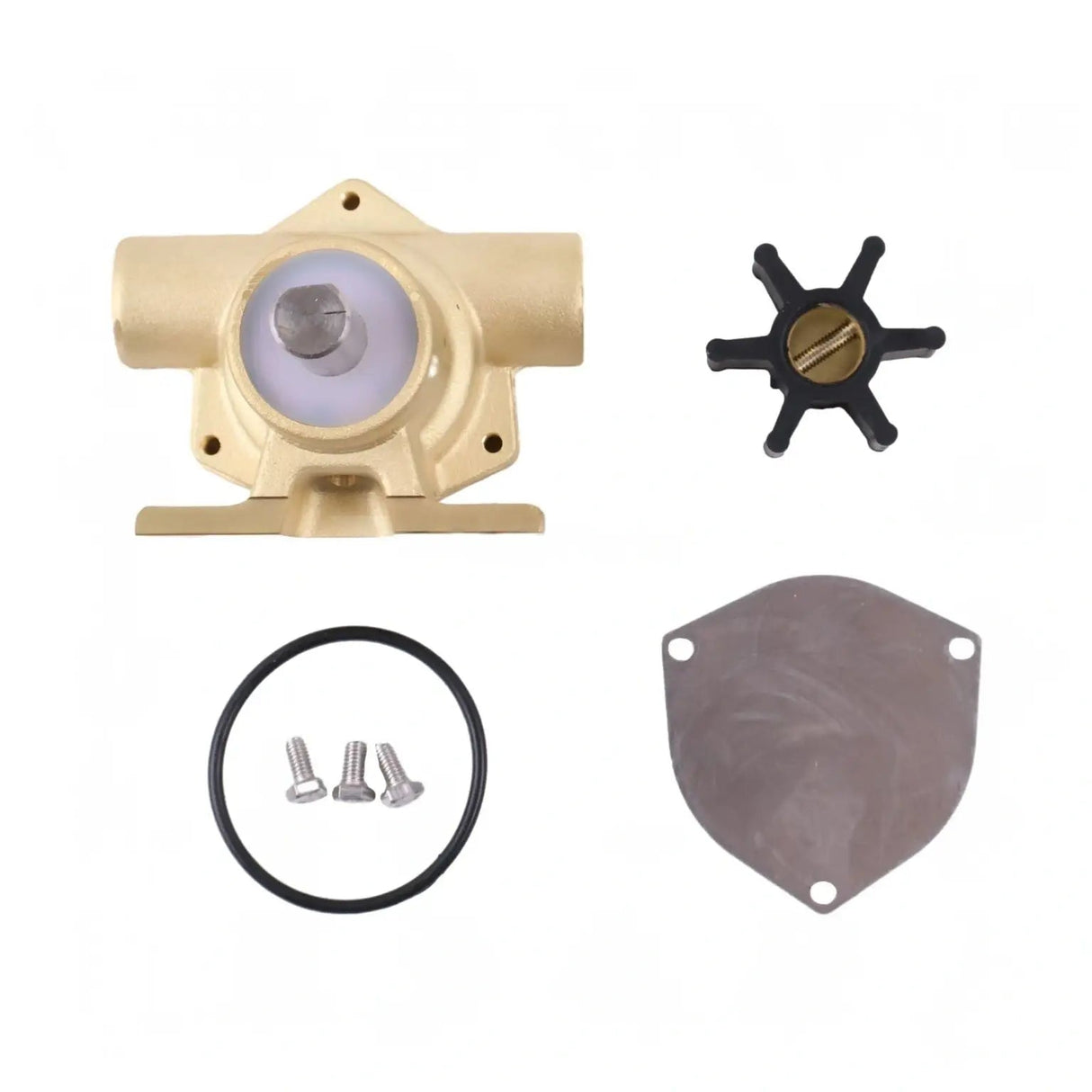 Aftermarket Jabsco 51510 - 2001 F35B - 8 Bronze Flexible Impeller Sea Water Pump - Fab Heavy Parts