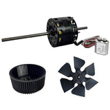 Aftermarket Replacement D1092 RV Air Conditioner Condenser Motor w/ Fan Blade 6733-3211 Wheel 1472-1091 - Fab Heavy Parts