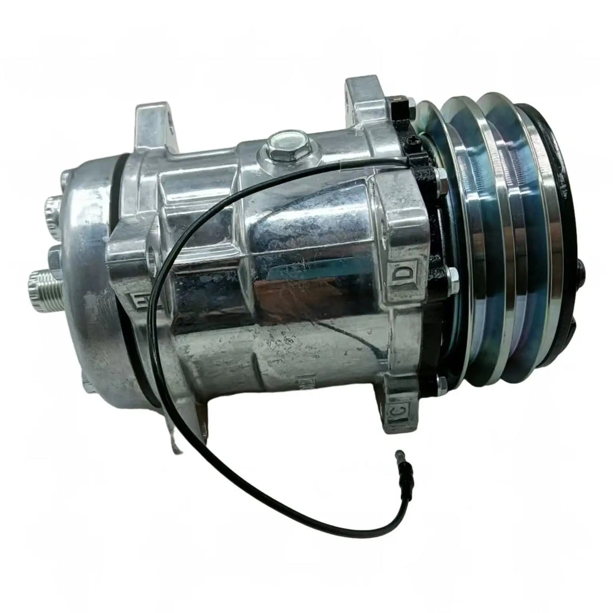 Aftermarket Sanden 9044 12V SD508 A/C Compressor for Excavator Loader Forklift - Fab Heavy Parts