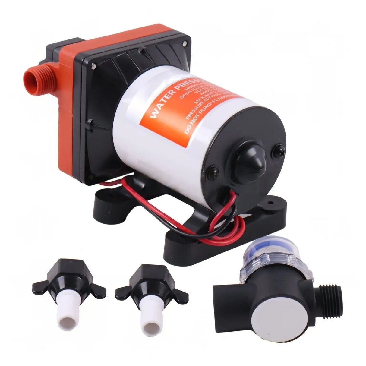 Aftermarket Shurflo 4008 - 131 - E65 24V Fresh Water Pump - Fab Heavy Parts