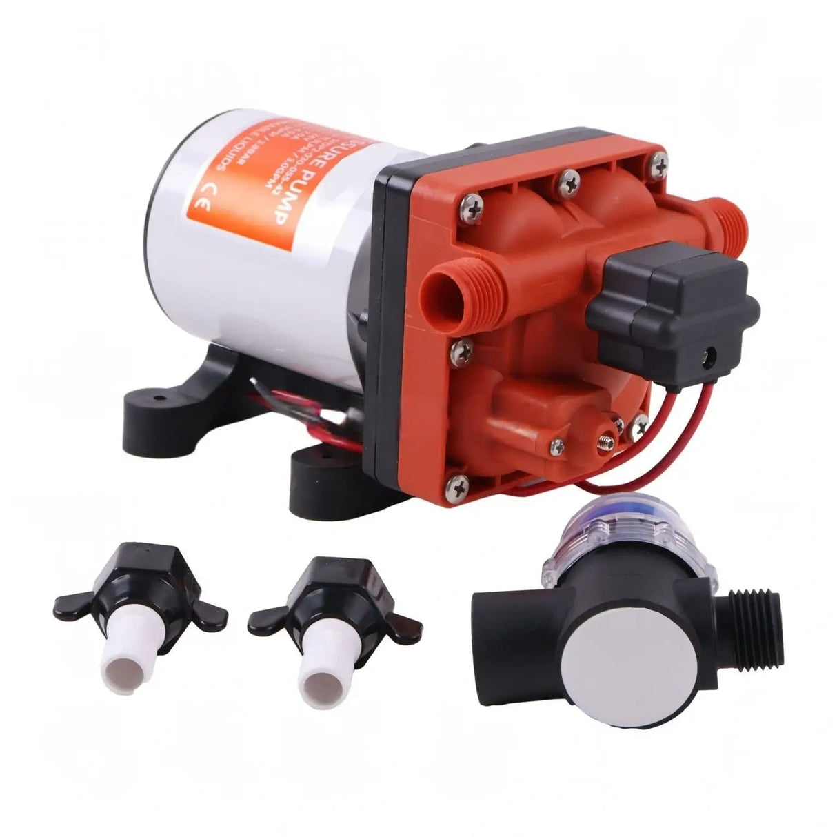 Aftermarket Shurflo 4008 - 131 - E65 24V Fresh Water Pump - Fab Heavy Parts