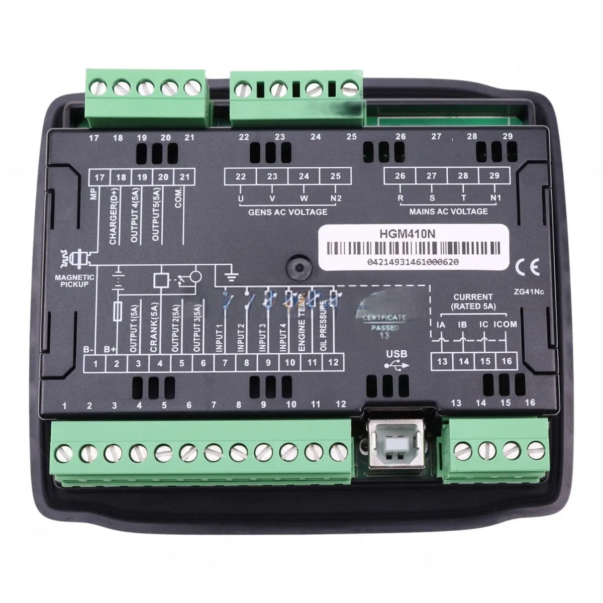 Aftermarket Smartgen HGM410N Automatic Start Module Genset Controller - Fab Heavy Parts