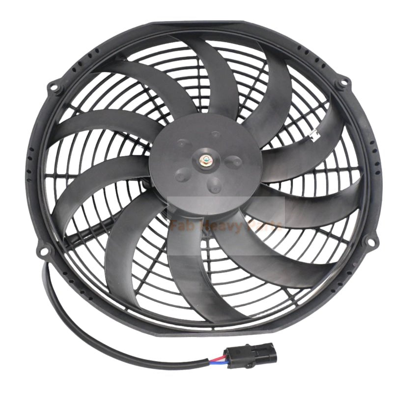 Aftermarket VA10-AP9/C-25A 30100375 12V 12" Low Profile Engine Cooling Fan - Fab Heavy Parts