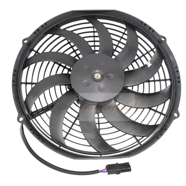 Aftermarket VA10-AP9/C-25A 30100375 12V 12" Low Profile Engine Cooling Fan - Fab Heavy Parts