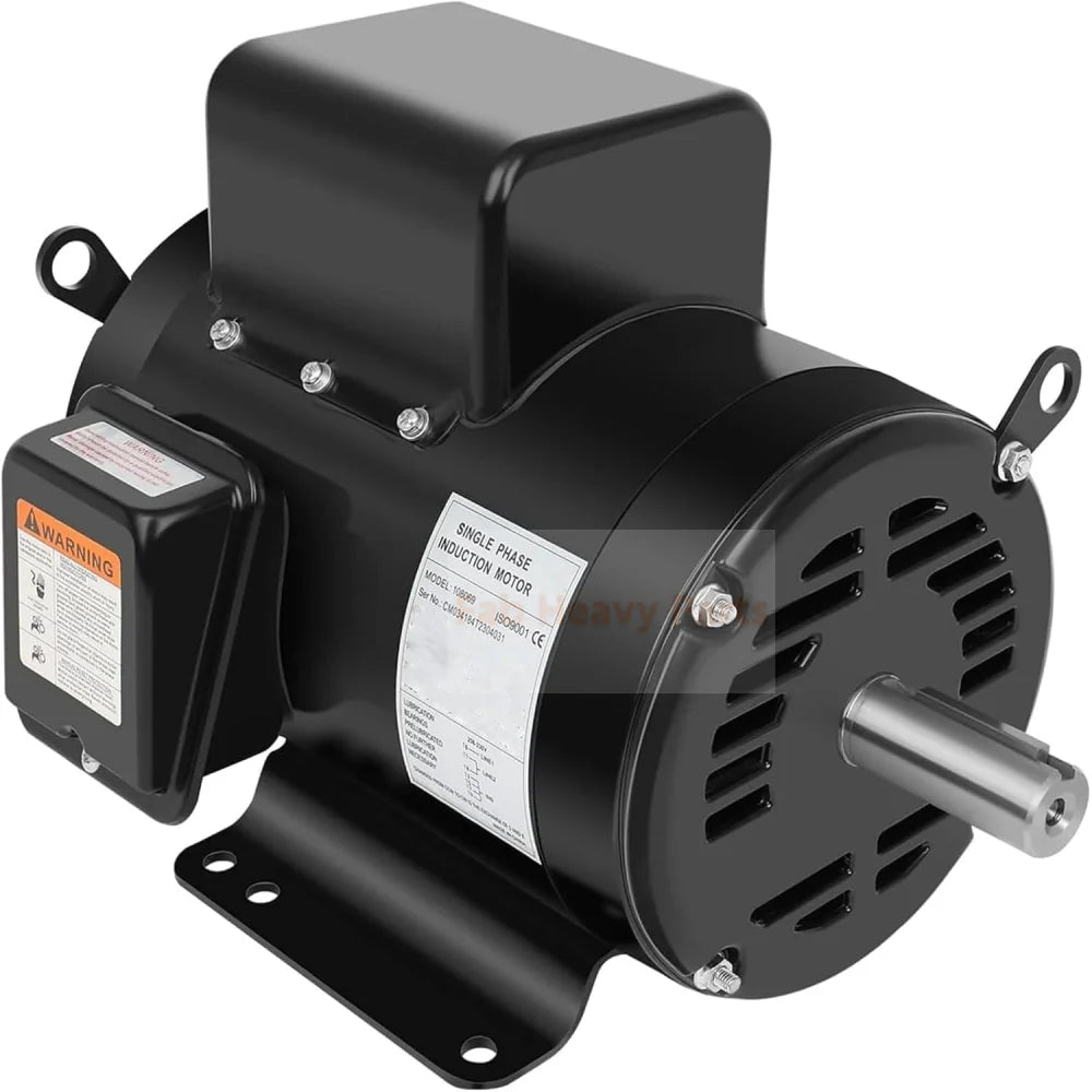 Air Compressor Motor 131537.00 131560.00 Single Phase 5HP 27A 230V Frequency 60hz RPM Diameter 1-1/8" 184T 131537