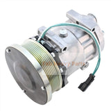 Air Conditioning Compressor 320 - 1291 3201291 Fit for Caterpillar Skidder 545D 545DLRC 525D 555DLRC 525DLRC 555D - Fab Heavy Parts