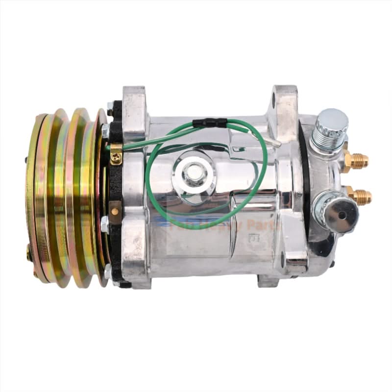 Air Conditioning Compressor 425 - 963 - A230 425963A230 Fit for Komatsu Excavator PC200 - 6LC PC250LC - 6LC PC220LC - 6LC PC210LC - 6LC PC300LC - 6LC PC400LC - 6LC - Fab Heavy Parts