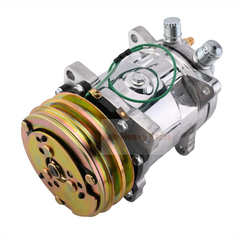 Air Conditioning Compressor 425 - 963 - A230 425963A230 Fit for Komatsu Excavator PC200 - 6LC PC250LC - 6LC PC220LC - 6LC PC210LC - 6LC PC300LC - 6LC PC400LC - 6LC - Fab Heavy Parts