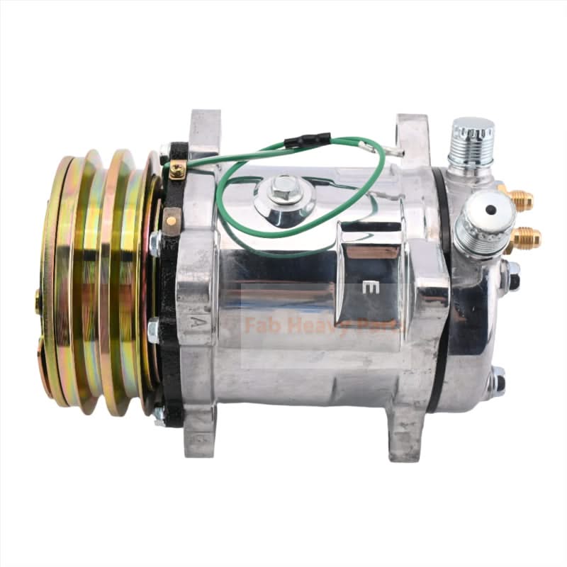 Air Conditioning Compressor 425 - 963 - A230 425963A230 Fit for Komatsu Excavator PC200 - 6LC PC250LC - 6LC PC220LC - 6LC PC210LC - 6LC PC300LC - 6LC PC400LC - 6LC - Fab Heavy Parts