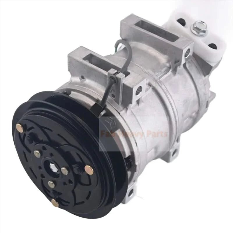 Air Conditioning Compressor 4405135 Fit for Hitachi Excavator EX100 - 5 EX120 - 5 EX150LC - 5 EX200 - 5 - Fab Heavy Parts