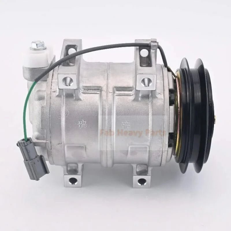 Air Conditioning Compressor 4405135 Fit for Hitachi Excavator EX100 - 5 EX120 - 5 EX150LC - 5 EX200 - 5 - Fab Heavy Parts