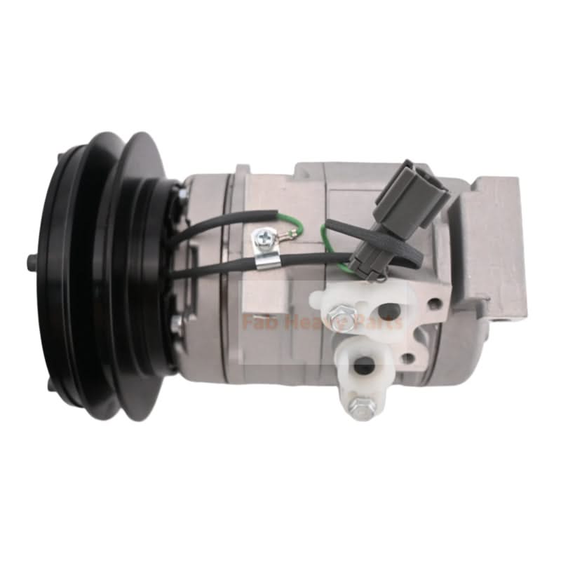 Air Conditioning Compressor 4431081 Fits for John Deere Excavator 120C 160C 180 - Fab Heavy Parts
