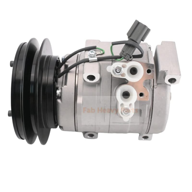 Air Conditioning Compressor 4431081 Fits for John Deere Excavator 120C 160C 180 - Fab Heavy Parts