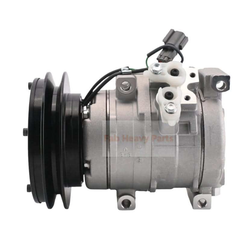 Air Conditioning Compressor 4431081 Fits for John Deere Excavator 120C 160C 180 - Fab Heavy Parts