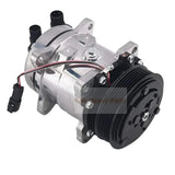 Air Conditioning Compressor 6698590 7023580 7279628 Aftermarket Replacement For Bobcat S630 S650 S750 S770 S850 T630 - Fab Heavy Parts