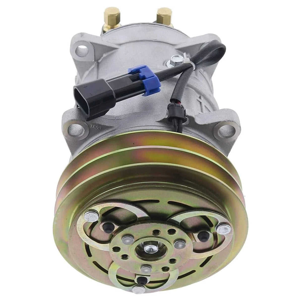 Air Conditioning Compressor 7136676 7023582 Aftermarket Replacement For Bobcat Skid Steer Loader T180 T190 T190G - Fab Heavy Parts